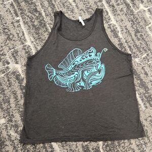 Extended Horizons Maui Angler Fish Dive Tank Top L